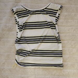 Free People Striped Cinch Sleeveless Top